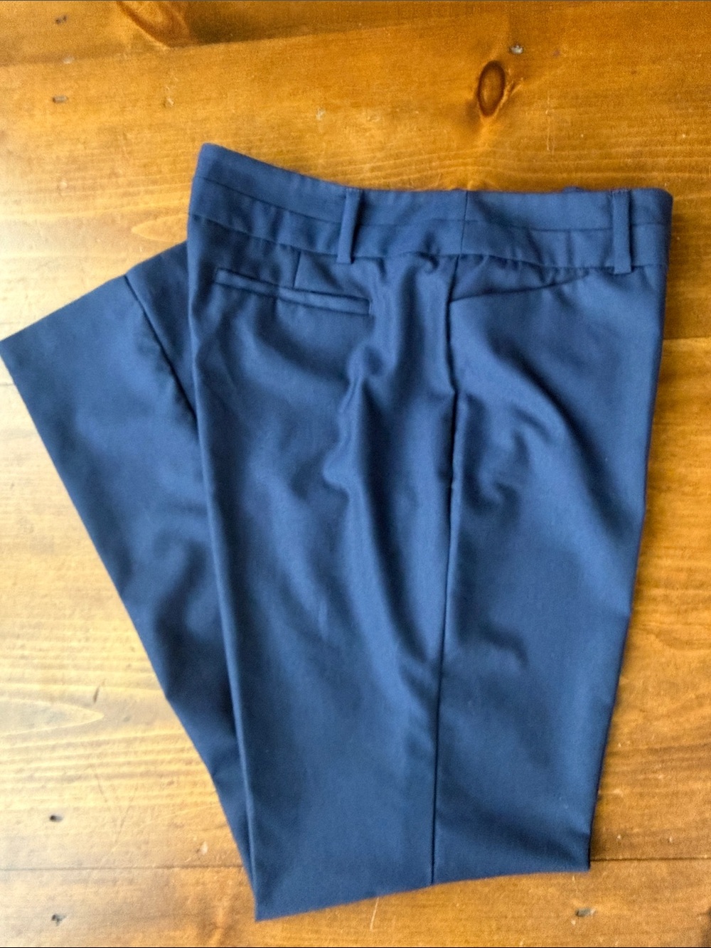 New York & Co 7th Ave Suiting Collection Navy Dress Pants Sz 16 Tall